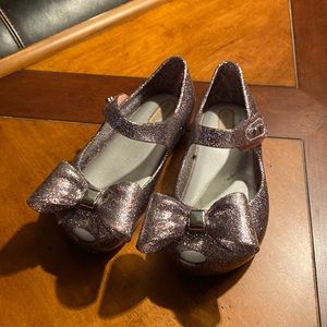 Mini Melissa Sparkling Bows Mary Janes